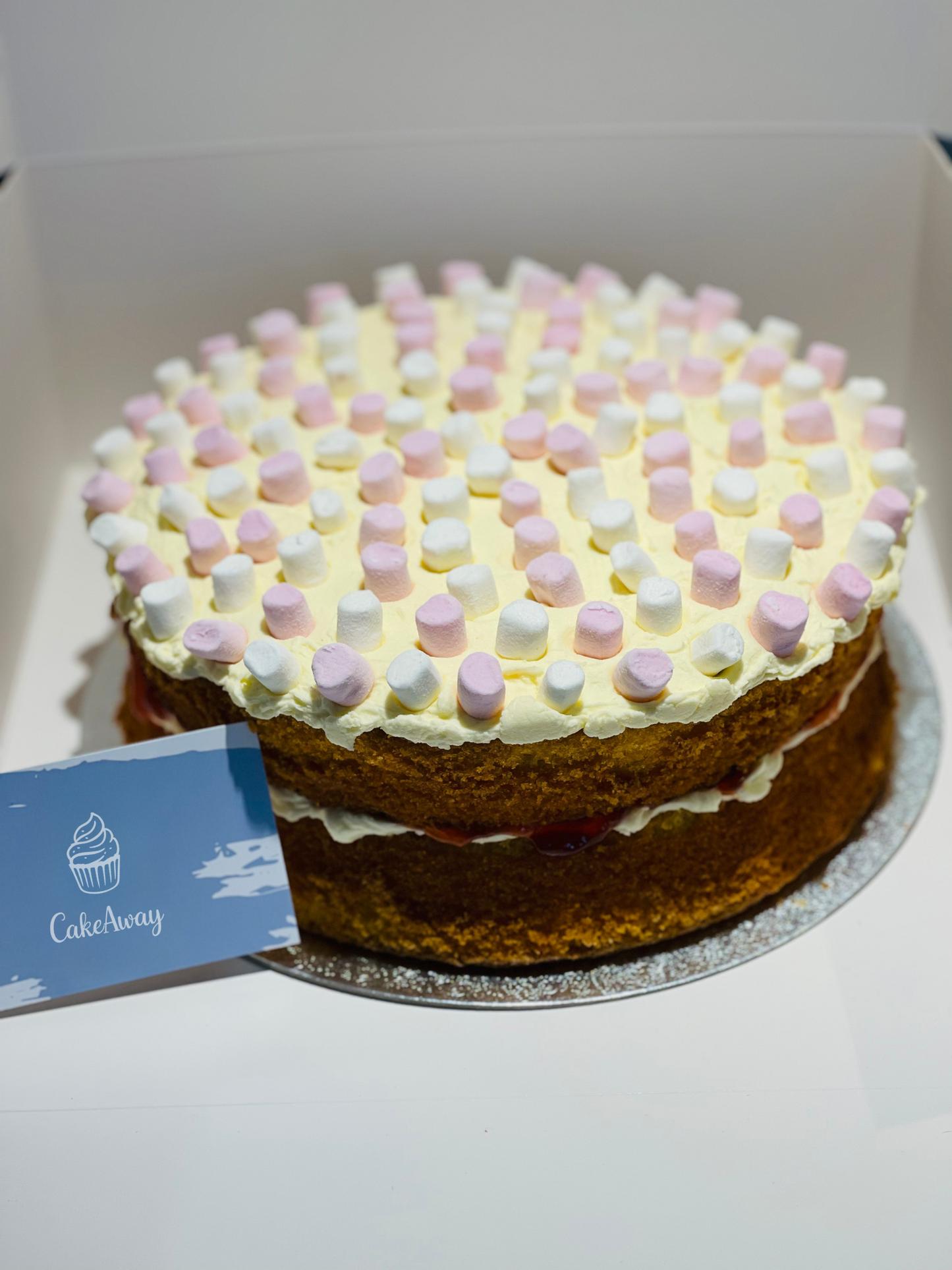 Victoria Sponge with Buttercream Icing