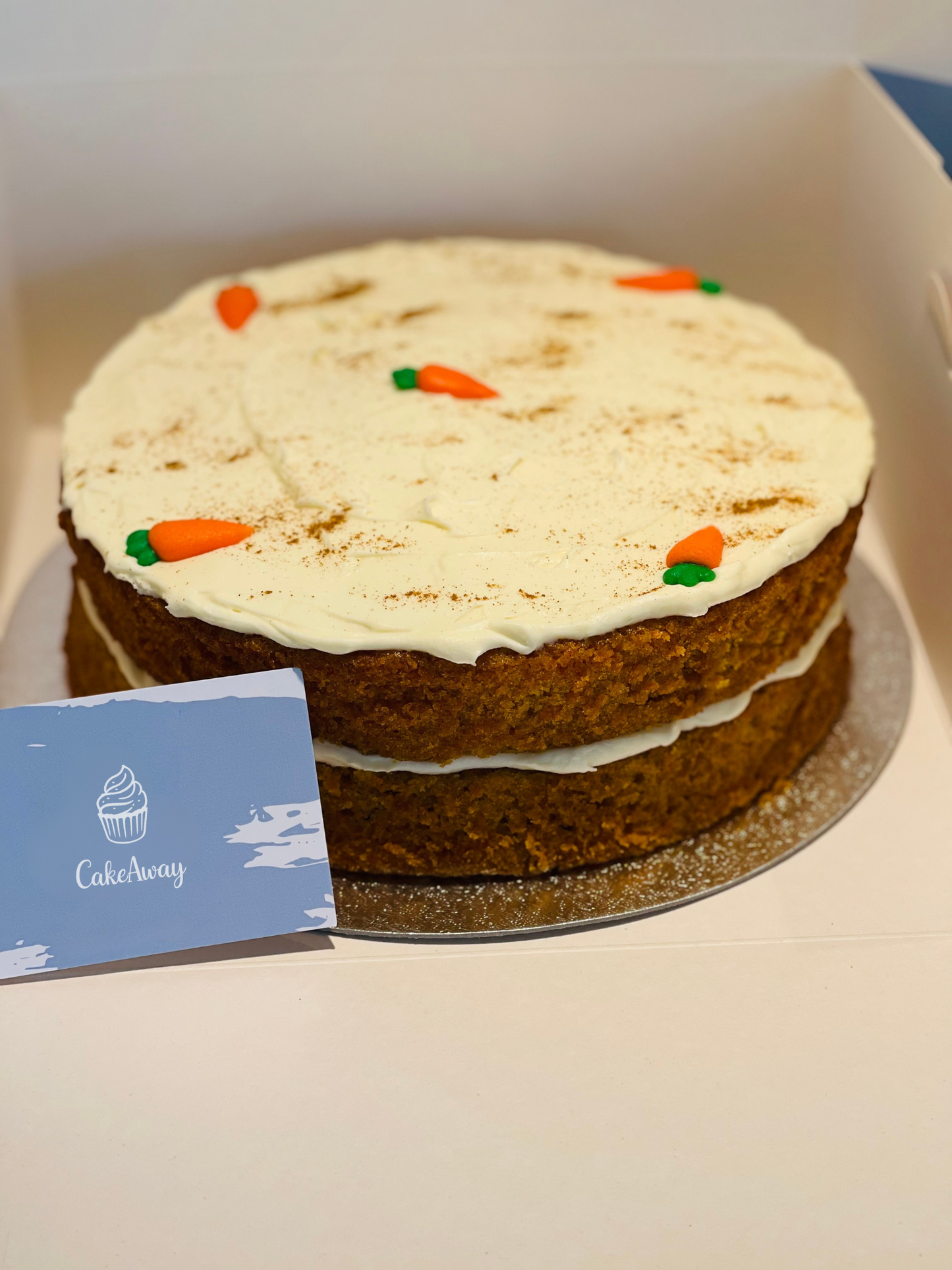 Carrot Cake with Cream Cheese Frosting