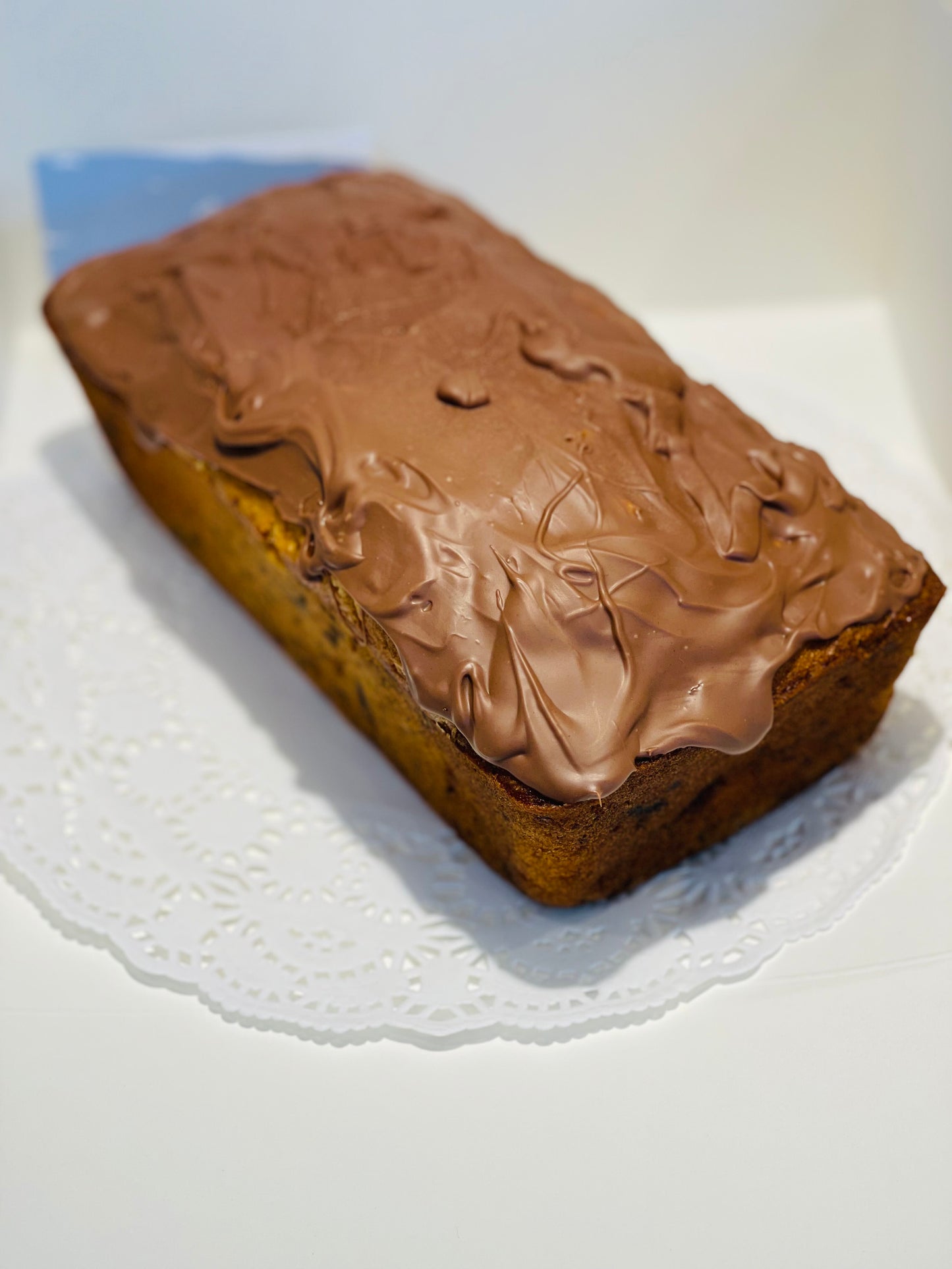 Banana and Chocolate Chip Loaf Cake