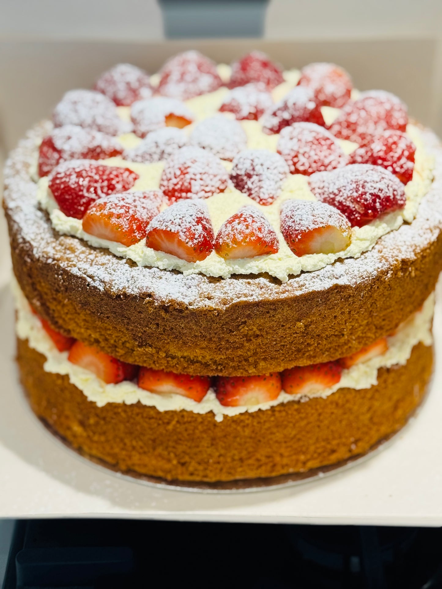 Strawberry Gateau