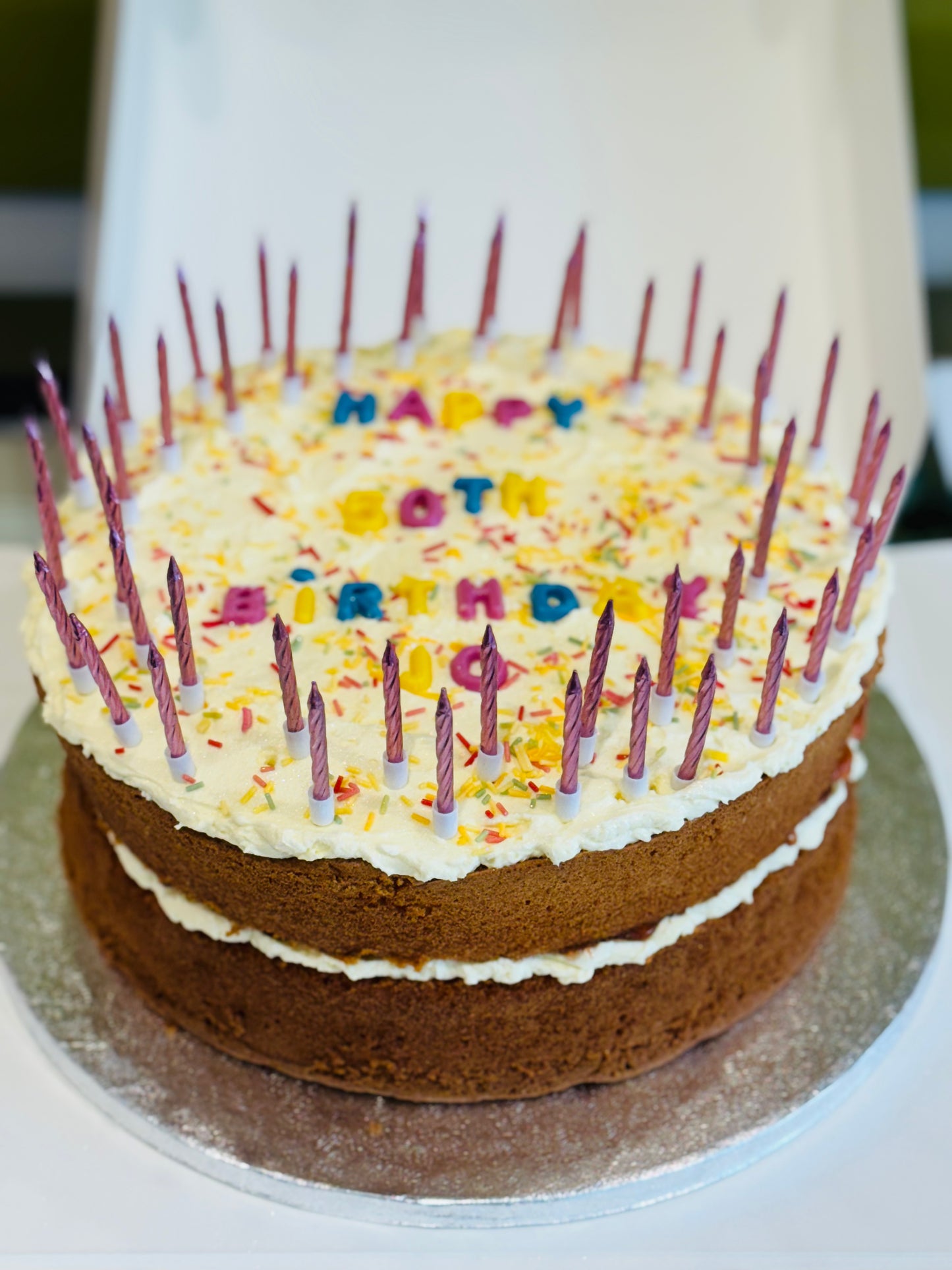 Victoria Sponge with Buttercream Icing