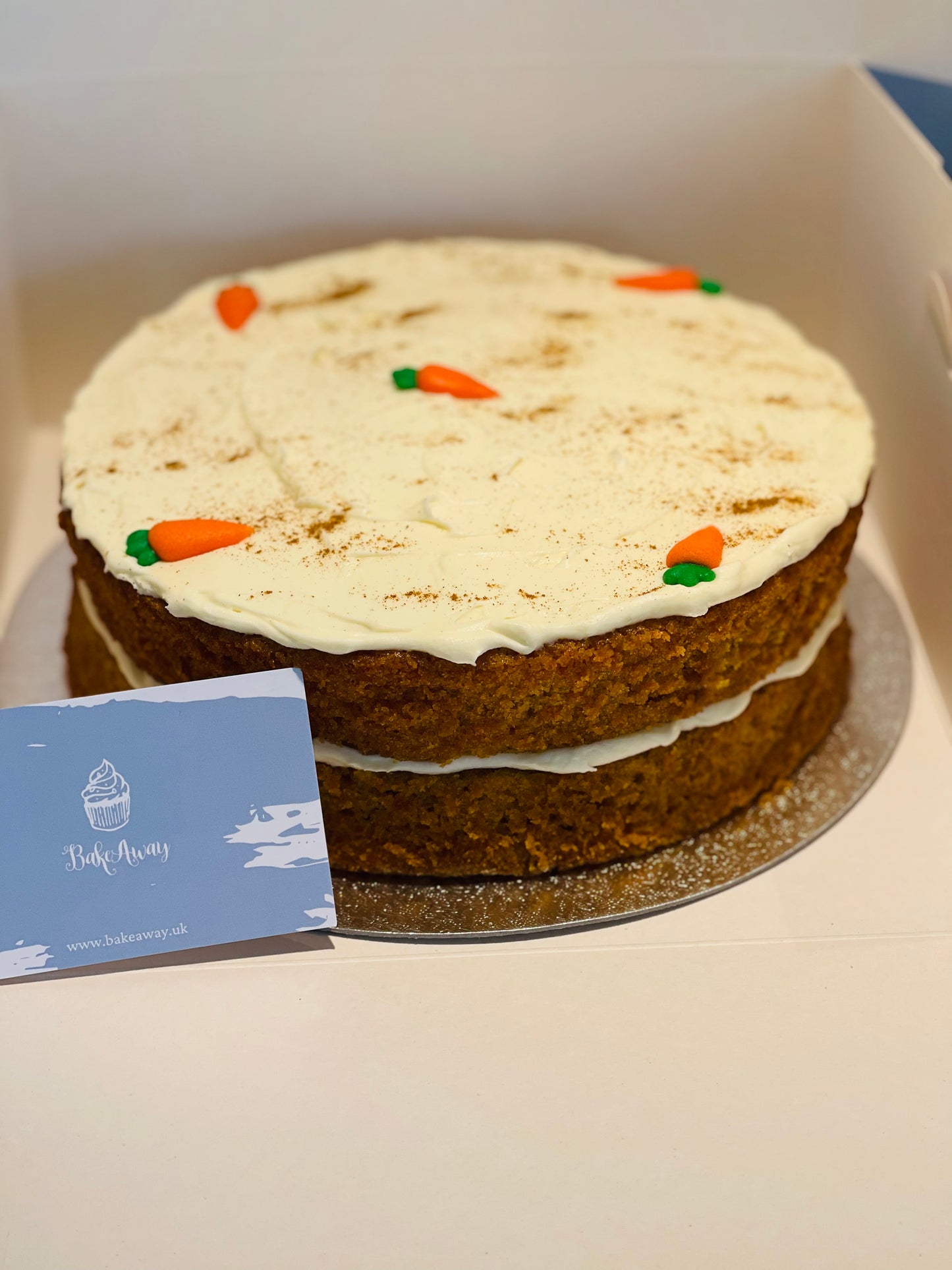 Carrot Cake with Cream Cheese Frosting