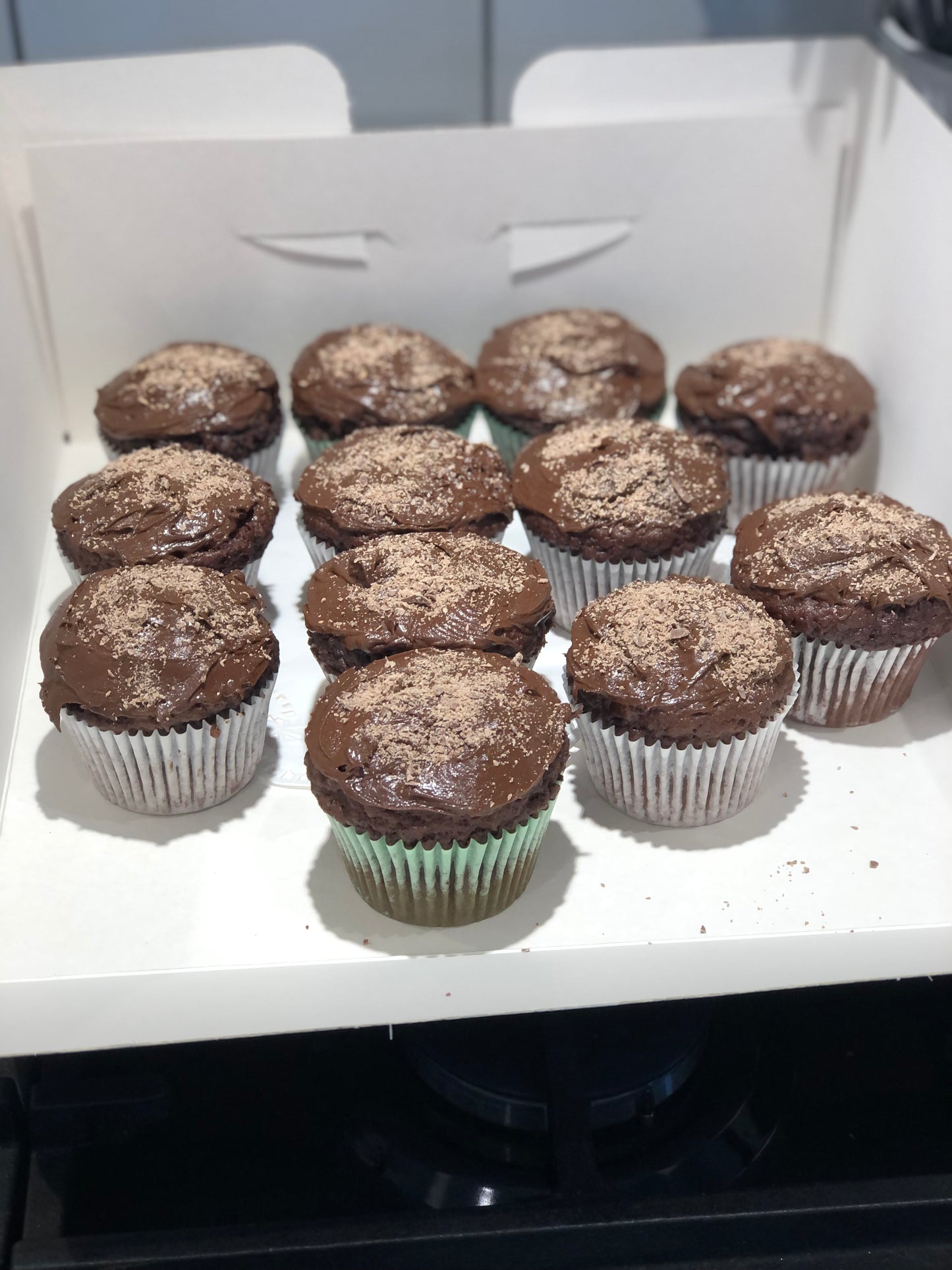 Chocolate Fudge Cupcakes - 12 Cupcakes