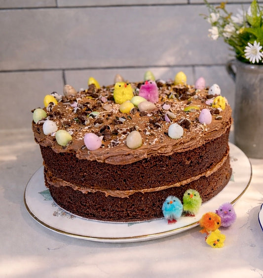 Easter Cake - Chocolate Fudge Style