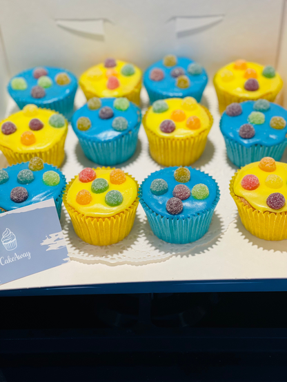 Vanilla Sweetie Cupcakes - 12 Cupcakes