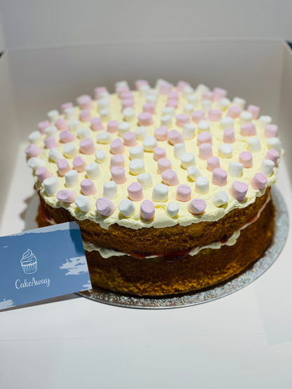 Victoria Sponge with Buttercream Icing