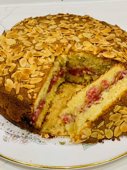 Raspberry Bakewell Cake