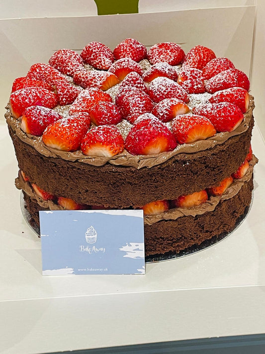 Chocolate Strawberry Gateau