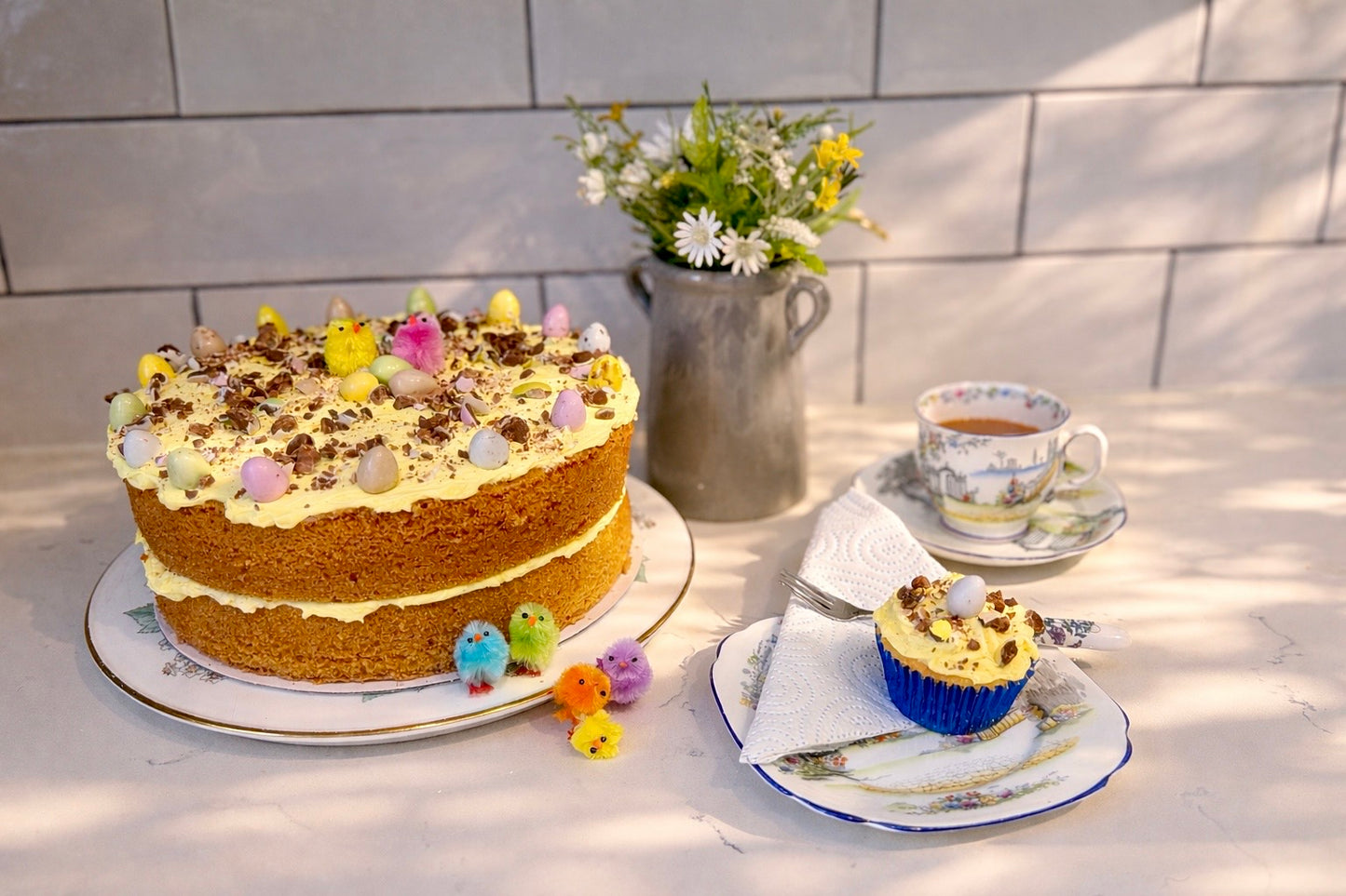 Easter Cake - Victoria Sponge Style
