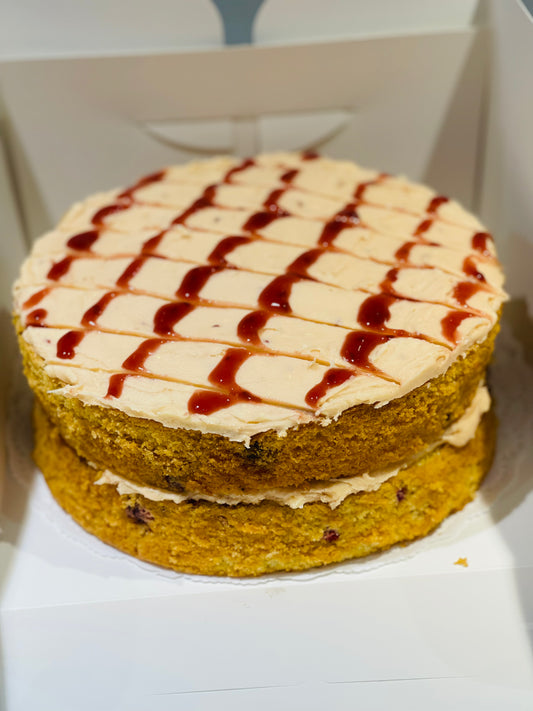 Raspberry Ripple Cake