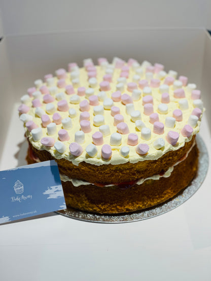 Victoria Sponge with Buttercream Icing