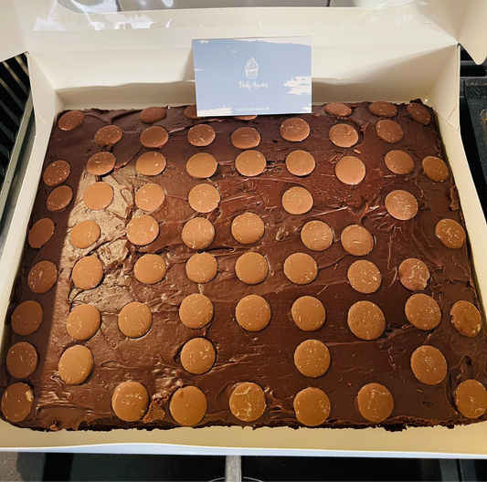 Iced Chocolate Traybake