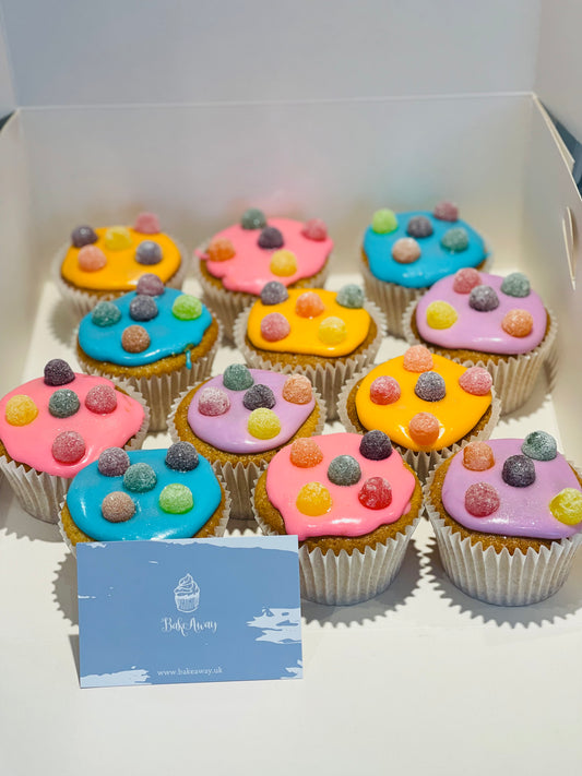 Vanilla Sweetie Cupcakes - 12 Cupcakes